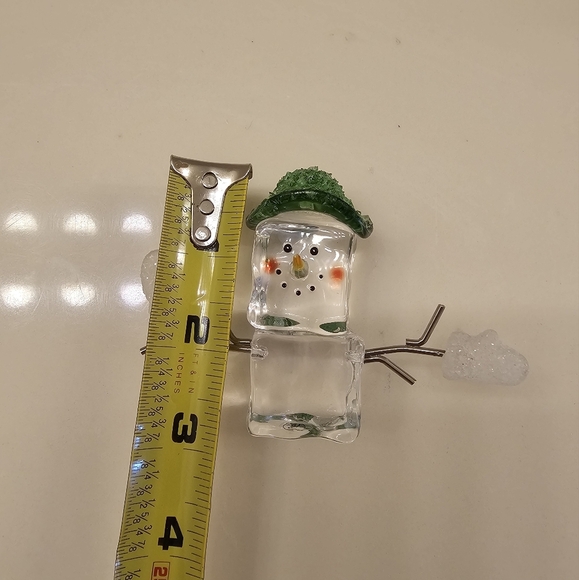Seasons of Cannon Falls Ice Cube Snowman Ornament Holiday Decor Christmas - Picture 6 of 6